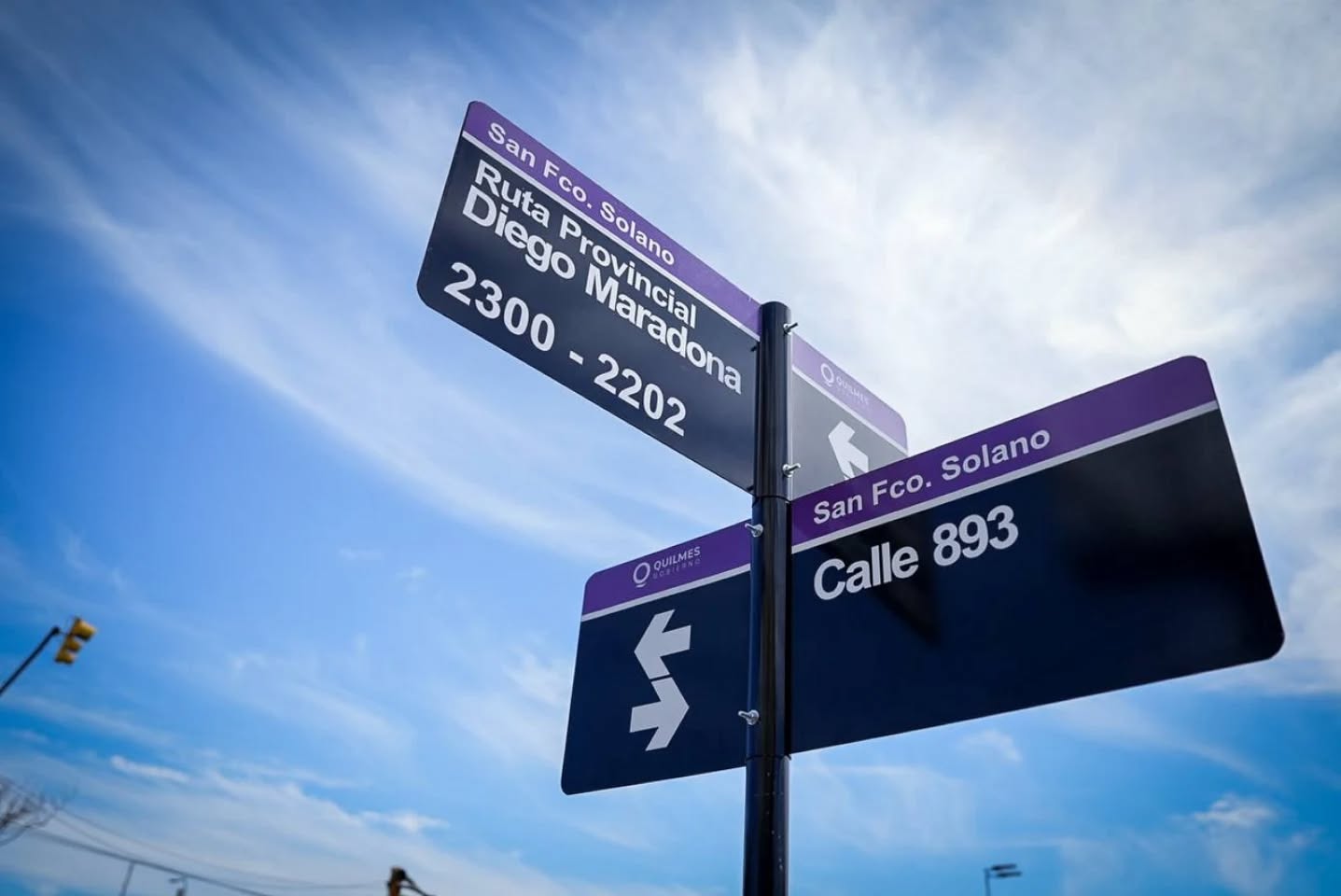 La avenida Monteverde ahora se llamará Ruta Provincial Diego Maradona